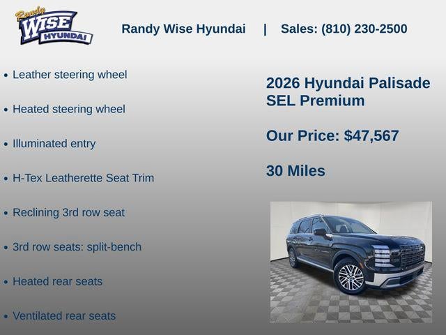 2026 Hyundai Palisade SEL Premium AWD