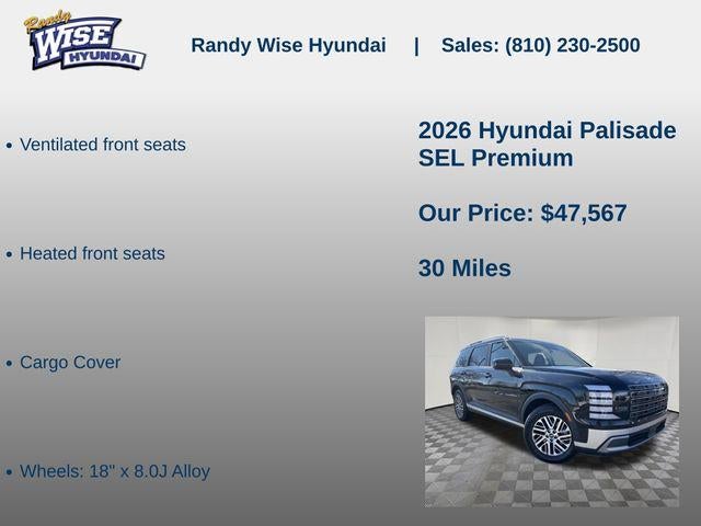 2026 Hyundai Palisade SEL Premium AWD
