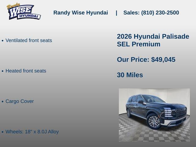 2026 Hyundai Palisade SEL Premium AWD