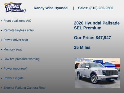 2026 Hyundai Palisade SEL Premium AWD