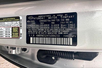 2026 Hyundai Palisade SEL Premium AWD