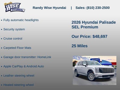 2026 Hyundai Palisade SEL Premium AWD