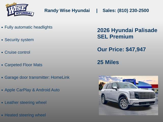 2026 Hyundai Palisade SEL Premium AWD
