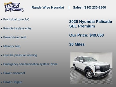 2026 Hyundai Palisade SEL Premium AWD