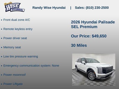 2026 Hyundai Palisade SEL Premium AWD