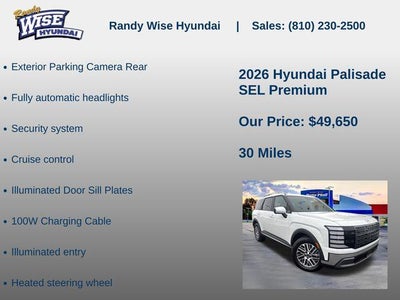 2026 Hyundai Palisade SEL Premium AWD