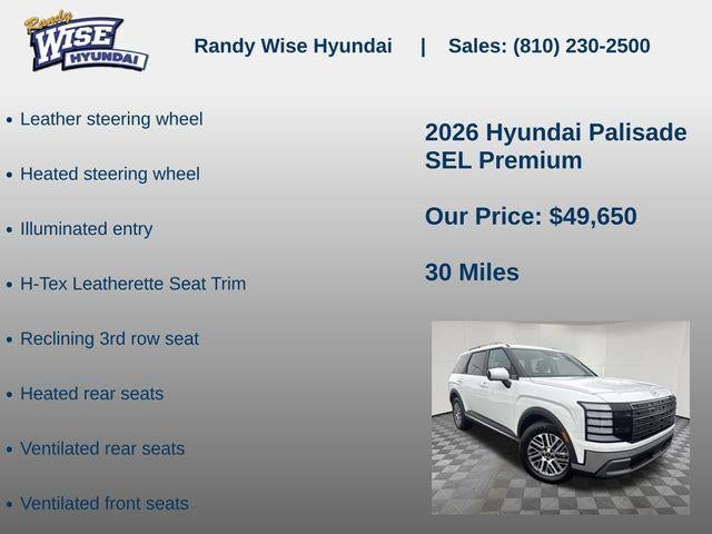 2026 Hyundai Palisade SEL Premium AWD