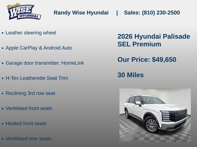 2026 Hyundai Palisade SEL Premium AWD