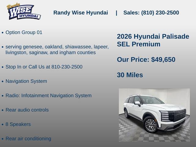 2026 Hyundai Palisade SEL Premium AWD