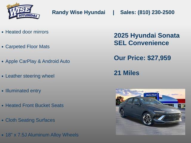 2025 Hyundai Sonata SEL Convenience