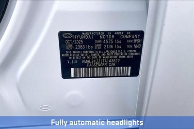 2026 Hyundai Sonata Hybrid Blue