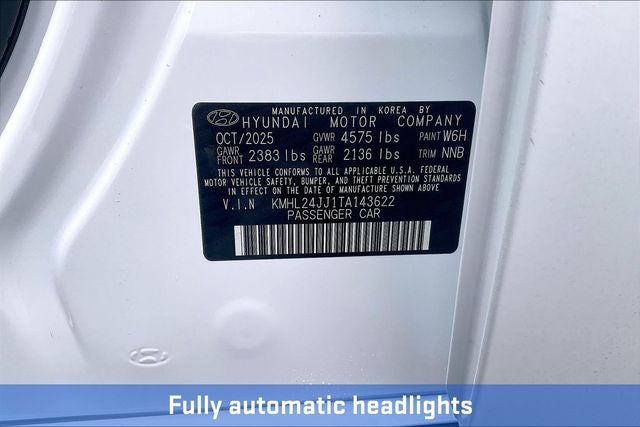 2026 Hyundai Sonata Hybrid Blue