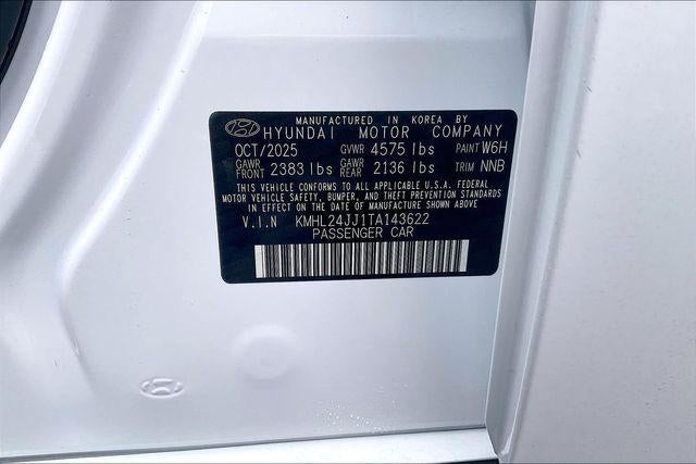 2026 Hyundai Sonata Hybrid Blue