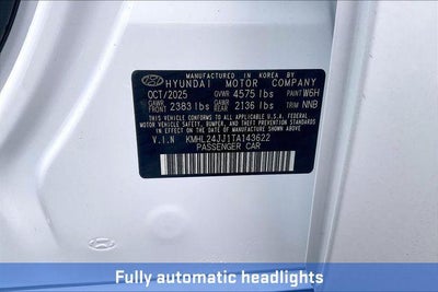 2026 Hyundai Sonata Hybrid Blue