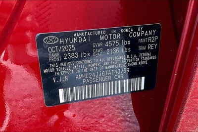 2026 Hyundai Sonata Hybrid Blue