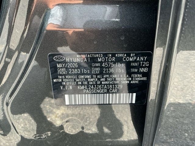 2026 Hyundai Sonata Hybrid Blue