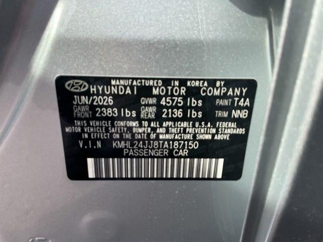 2026 Hyundai Sonata Hybrid Blue