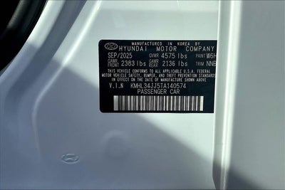 2026 Hyundai Sonata Hybrid SEL