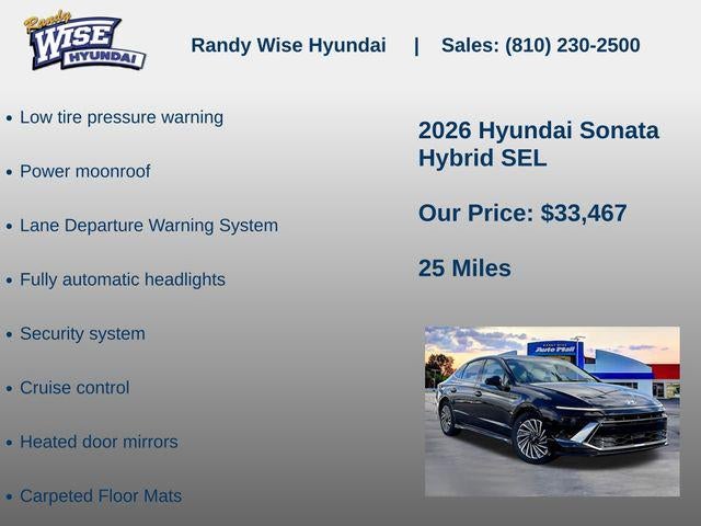 2026 Hyundai Sonata Hybrid SEL