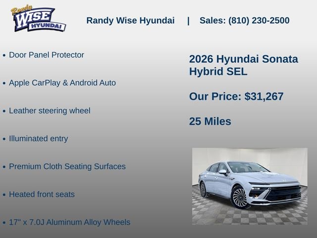 2026 Hyundai Sonata Hybrid SEL