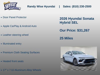 2026 Hyundai Sonata Hybrid SEL