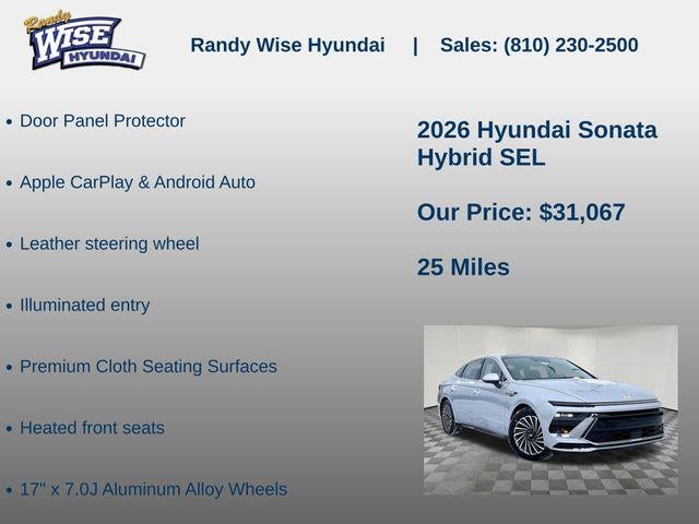 2026 Hyundai Sonata Hybrid SEL