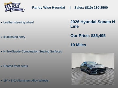 2026 Hyundai Sonata N Line