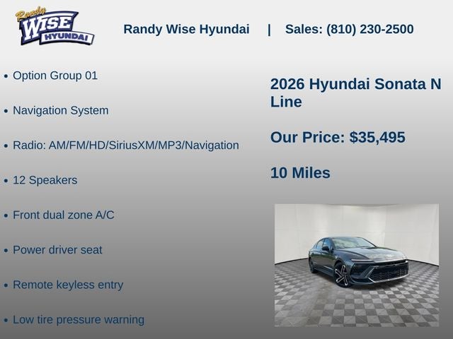 2026 Hyundai Sonata N Line