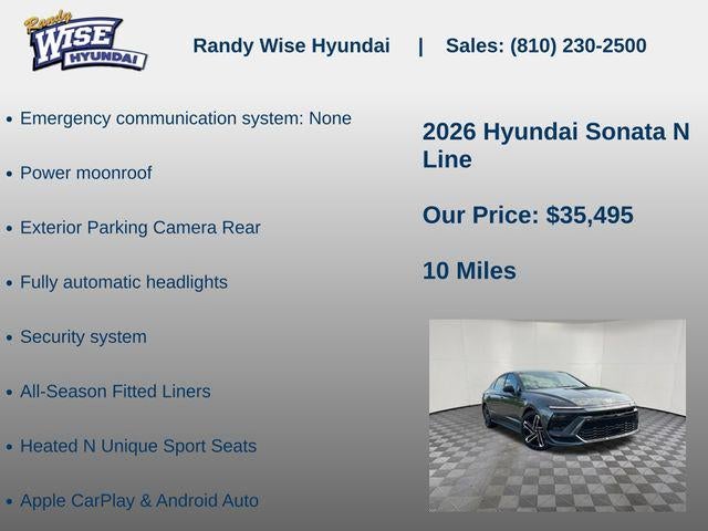 2026 Hyundai Sonata N Line