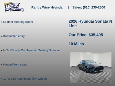 2026 Hyundai Sonata N Line