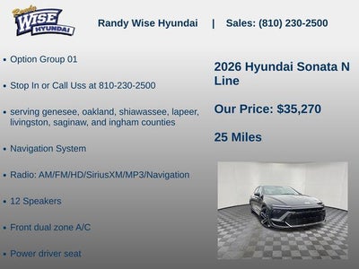 2026 Hyundai Sonata N Line