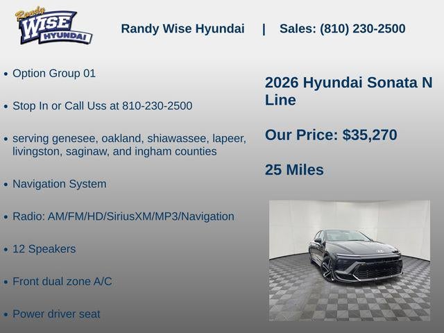 2026 Hyundai Sonata N Line