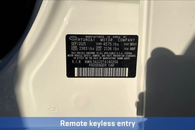 2026 Hyundai Sonata Hybrid Limited