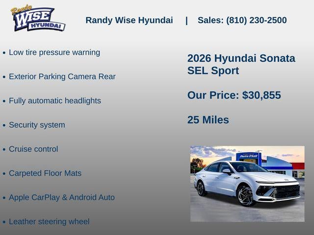 2026 Hyundai Sonata SEL Sport