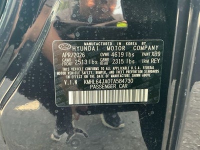 2026 Hyundai Sonata SEL Sport