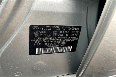 2026 Hyundai Sonata SEL Sport