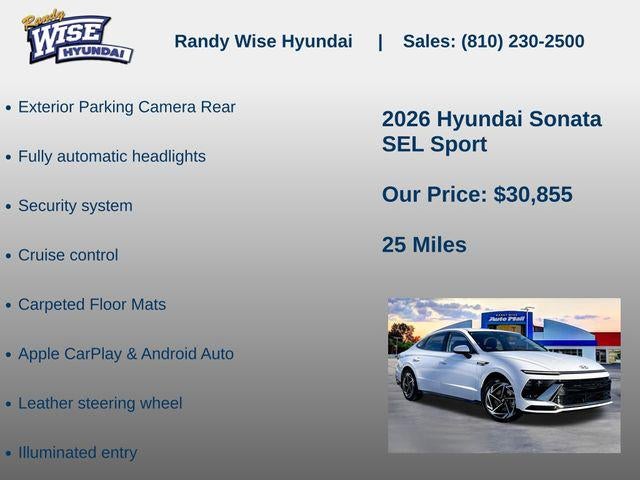 2026 Hyundai Sonata SEL Sport