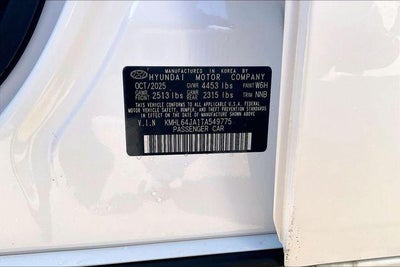 2026 Hyundai Sonata SEL Sport