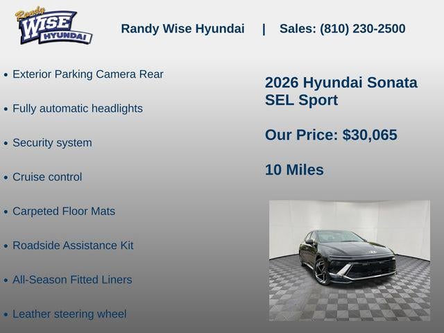 2026 Hyundai Sonata SEL Sport