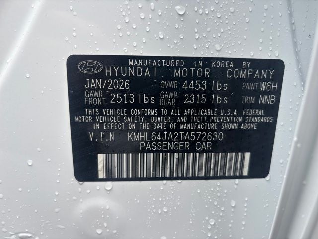 2026 Hyundai Sonata SEL Sport