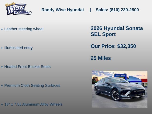 2026 Hyundai Sonata SEL Sport