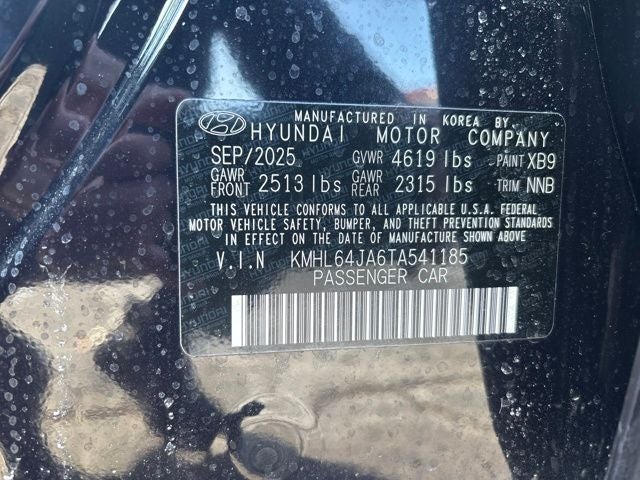 2026 Hyundai Sonata SEL Sport