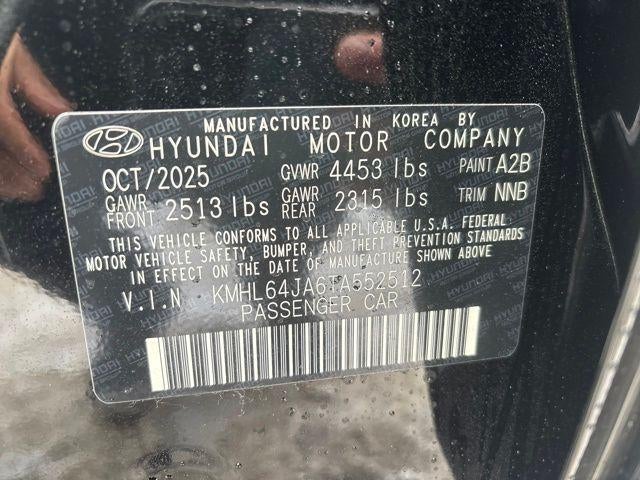 2026 Hyundai Sonata SEL Sport