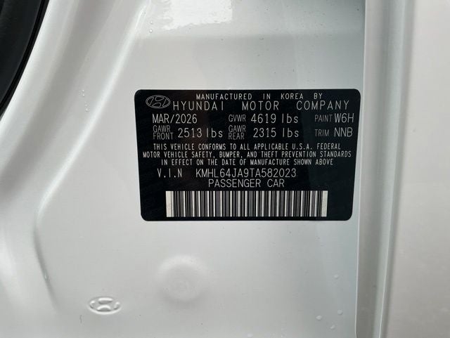 2026 Hyundai Sonata SEL Sport