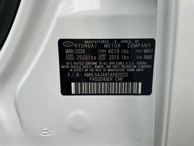 2026 Hyundai Sonata SEL Sport