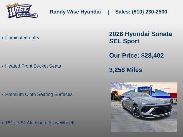 2026 Hyundai Sonata SEL Sport