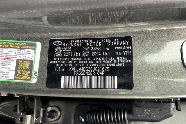 2025 Hyundai Elantra SEL Sport