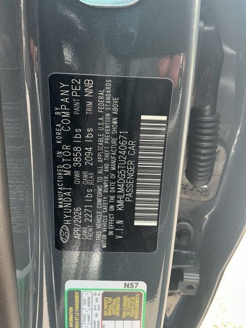 2026 Hyundai Elantra SEL Sport