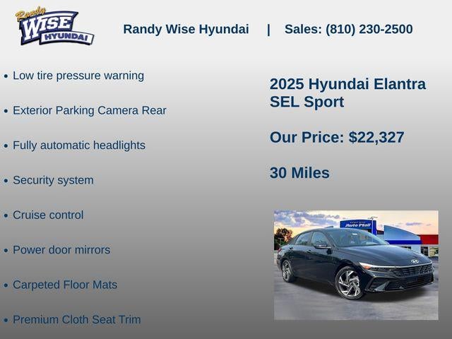 2025 Hyundai Elantra SEL Sport