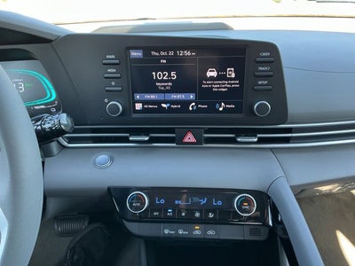 2026 Hyundai Elantra Hybrid Blue